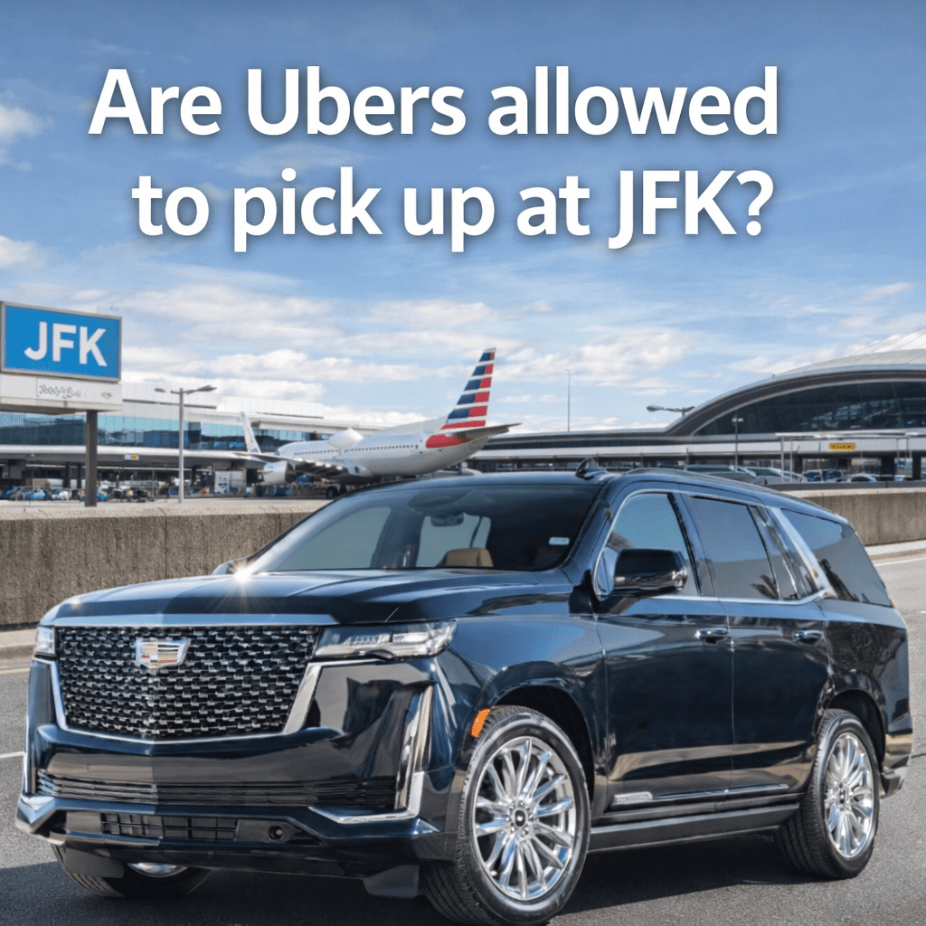 Are Ubers allowed to pick up at JFK?