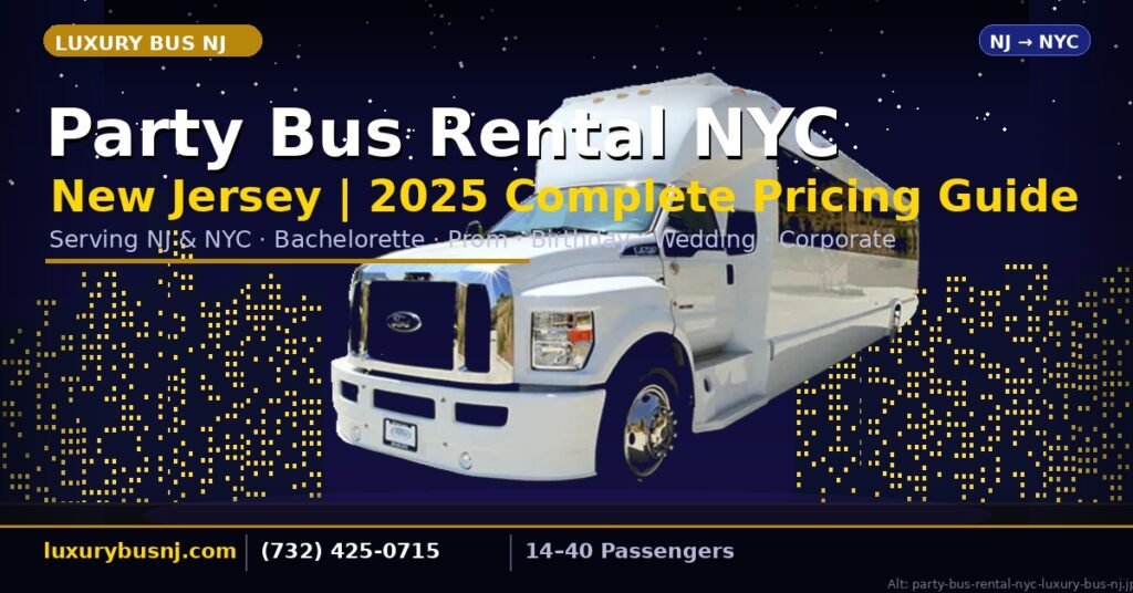 Party Bus Rental NYC